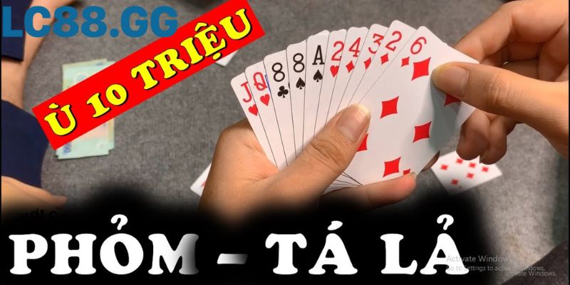 Bộ bài Tây 52 lá là dụng cụ cơ bản để chơi Phỏm